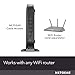 NETGEAR Cable Modem CM400 - Compatible with All Cable Providers Including Xfinity by Comcast, Spectrum, Cox | for Cable Plans Up to 100 Mbps | DOCSIS 3.0, Black, 8x4 Cable Modem (CM400)