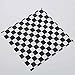 American Metalcraft PPCH1B - 12? x 12? Black Checkerboard Paper