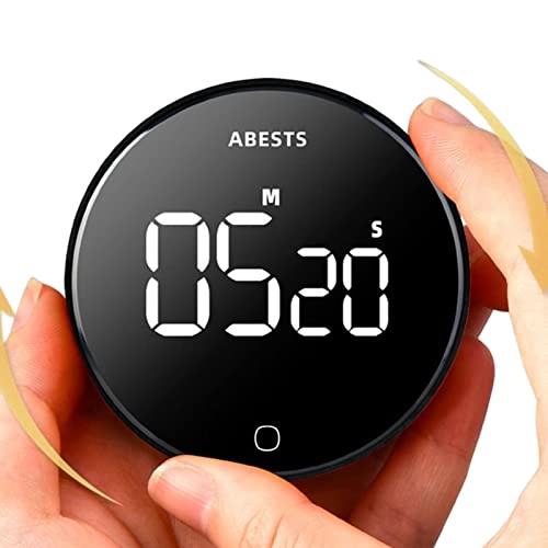 Temporizador de productividad, temporizador magnético de cuenta regresiva con pantalla LED grande y volumen ajustable, temporizador visual multifunción para aula, tareas, cocina, fitness, hornear,