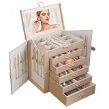 BOOVO 6-Layer Jewelry Box