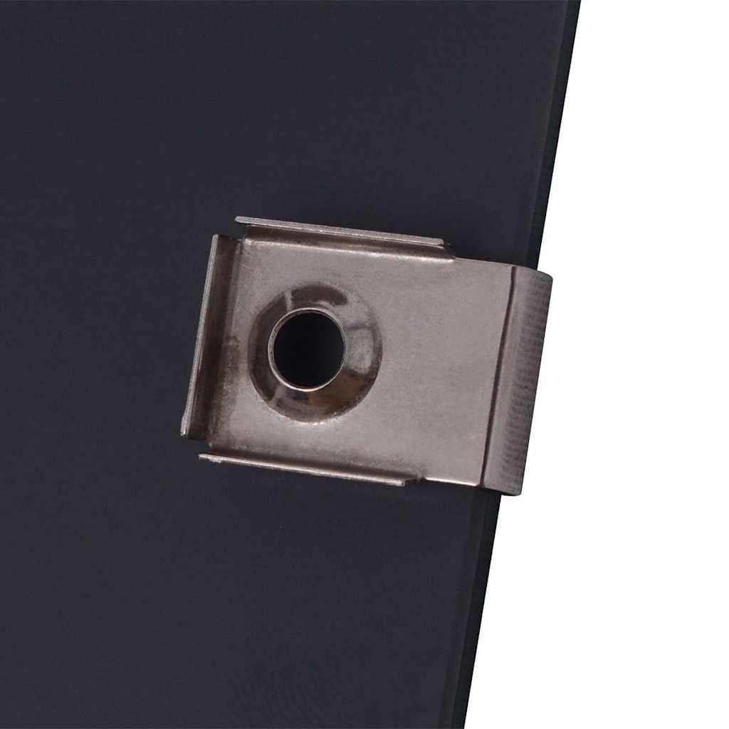 SYDE Specchio senza cornice in vetro, 20,5 cm, 16 unità | Alta riflettenza, durevole, include ganci e viti, decorazione da parete
