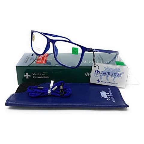 Reading Glasses Model tr90 Ultralight for Men and Women, Pharmacy Quality, Blue 2.00x Cover