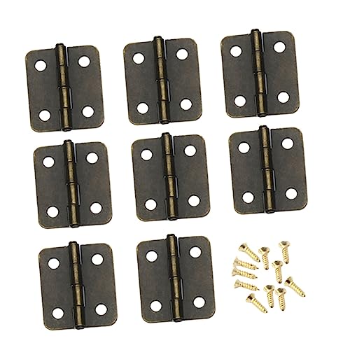 NUOBESTY 250 Piezas Mini Accesorios De Bisagra Bisagras De Gabinete De Cierre Suave Bisagras Del Gabinete De Cierre Suave Bisagra De La Puerta De La Cocina Bisagras De Resorte Planchar