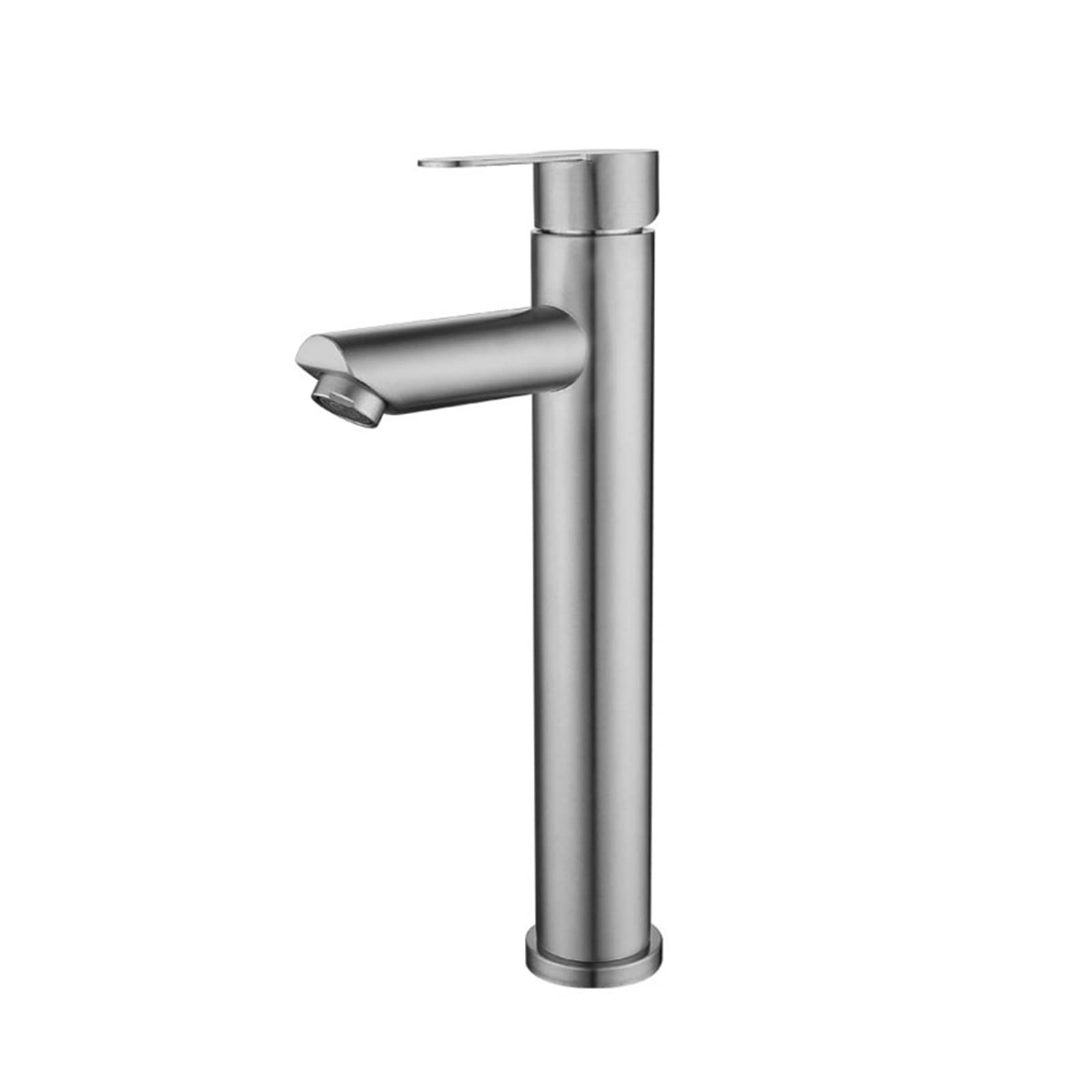 ZYCHSJXA Bathroom Basin Deck Mount Faucet Black/Brushed Single Handle Hot and Cold Mixer Tap Kitchen Washbasin Faucet(2) LWX