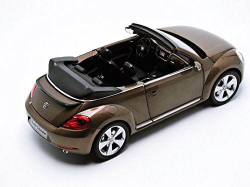 ミニカー VW New Beetle Convertible 1:18 Kyosho K08812TBR Original Volkswagen Convertible Beetle 2013