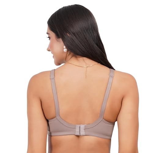 Image of Non Padded Bra in B, C and D Cup for Women - Made of Pure Cotton Full Coverage Over Size Non Wired Pushup Soft Cup for T-Shirt Saree Dress Sports Garment for Daily Use Everyday