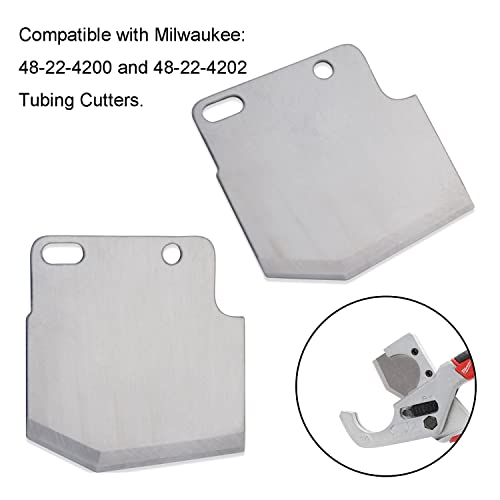 Mwedp 2-Pack 48-22-4203 Pex/Tubing Cutter Replacement Blade Compatible With Milwaukee 48-22-4200 And 48-22-4202 Pex & Tubing Cutter Replacement Blade #TOP5