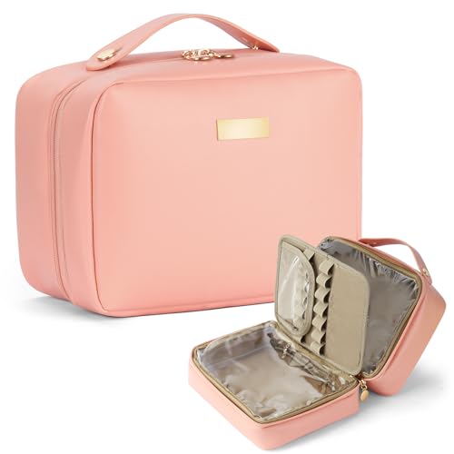 Aucuu Rosa Kosmetiktasche Reise Make-up Tasche