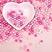 Hapeper 1000 Pack 6mm Plastic Pearl Beads, Round Pearls with Hole for DIY Craft Jewelry Making Necklace Bracelet (Pink Series)