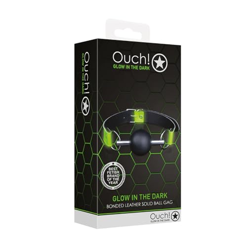 Bâillon boule OUCH! phosphorescent pour surmonter la routine de nuit