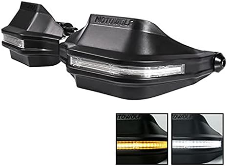 Miniatura 3 de Motorcycle Windshield TRK502 HandGuards Motorcycle Hand Guard Protector Shield Windproof Handlebar HandGuards Protection Compatible with Benelli TRK