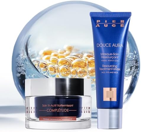 Pier Auge Facial Masks | Douce Aura Face Mask | Overnight Face Mask for Glass Glow Skin -Glowup & Hydrating, Firming and Moisturizing | PDRN Mask| No-Rinse Sleeping Mask 50ml,1.69 fl.oz