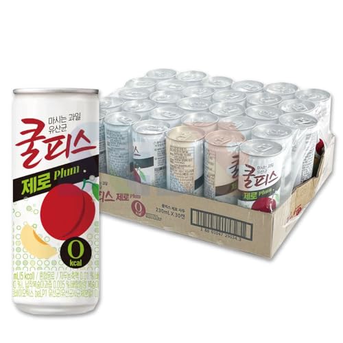 クルピス ゼロ スモモ味 230ml 30本セット 箱売り すっきり味わい 韓国 ドリンク 飲料（Amazon）