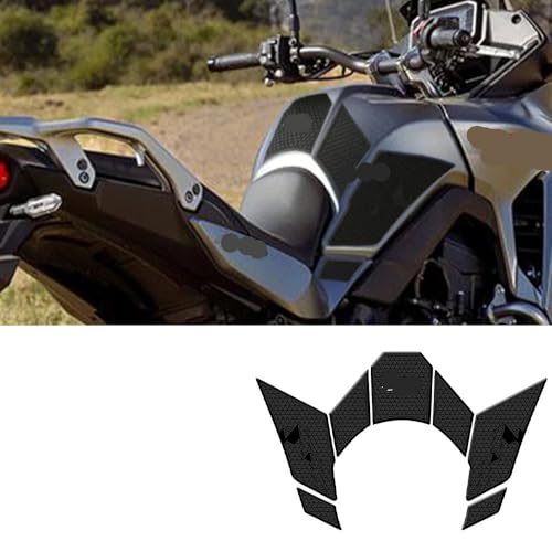 Autocollant réservoir moto XL750 Transalp 2023 protection genou noir