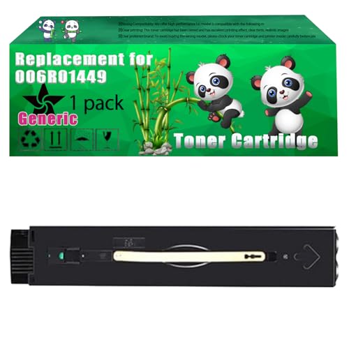 Image of Replacement 006R01449 Toner Cartridge Compatible for Xerox Document Centre 240 240 Series 240 ST 255 260 Series 265 265 LP 265 ST 460 470 480 Printers (1 Pack Black)
