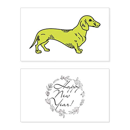 Tarjeta conmemorativa ideal para regalar buenos deseos en Año Nuevo