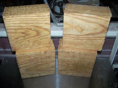 Lumber Wood for Woodworking - Construction - Landscaping Four (4) Kentucky Coffee Tree Bowl Blanks Turning Block 6" X 6" X 3"