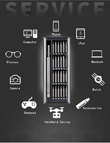 24 In 1 Precision Screwdriver Set, Multifunction Magnetic Driver Bit Set, Pocket Screwdriver Tool Set, Mini Screwdriver Kit, Repair Tool Kit For Electronics, Tablet, Cellphone #TOP6