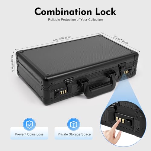 Caja para Monedas con Cerradura y 50 Compartimentos miniatura 2