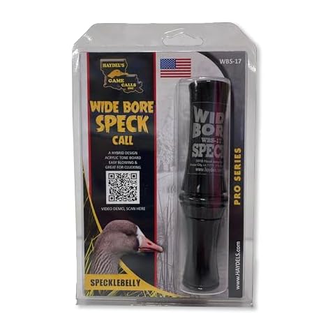 Haydel's Game Calls Inc. WBS-17 Wide Bore Speck Goose Call Cover