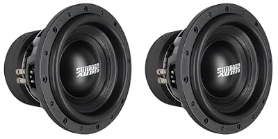 Sundown Audio SA-10 V.3 D2 10 in SA Series 3000-Watt Peak 1500-Watt RMS Car Subwoofers, Dual 2-Ohm DVC, 2.75 in Coil, Cast Aluminum Frame, for Bass Builds, 2-Piece