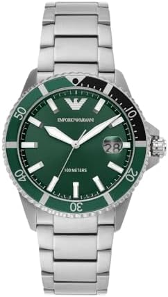 Armani Exchange Orologio da uomo con movimento a tre lancette e data ...