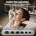TOZO Hybrid Active Noise Cancelling Wireless Earbuds with 6 Mics AI Clear Call Ear Buds 68H Playtime with LED Display 32 Preset EQs via APP Bluetooth 5.3 IPX8 Waterproof in Ear Headphones