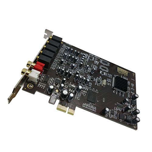Carte Son 5.1 PCI-E double sortie intégrée pour PC Windows 10/8/7/XP - 2