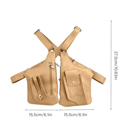 Bolso de hombro doble ajustable para viajes, running y moto 5