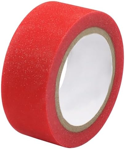 Red Glitters Washi Tapes, 4 Rolls, 5/8", 5.5 Yards — 사진 2