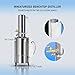 Stainless Steel Water Distiller 5L/H, 4500W Rapid Heating, 220V Lab Grade Purifier, Compact Benchtop Distillation for Laboratory/Industrial/Medical Use