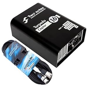 Two Notes Torpedo Captor 16 Ohm Loadbox + Keepdrum XLR-kabel