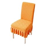Protection confortable : conçue avec une grande élasticité, cette chaise de salle à manger offre un ajustement confortable qui reste en place, protégeant les chaises de l'usure quotidienne tout en offrant une sensation douce grâce à une doublure en polaire agréable pour la peau, parfaite pour les maisons avec des enfants ou des animaux domestiques.
