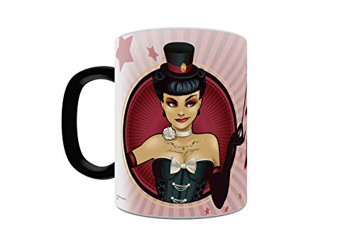 Morphing Mug DC Comics Justice League (Zatanna Bombshell) Ceramic Mug, Black