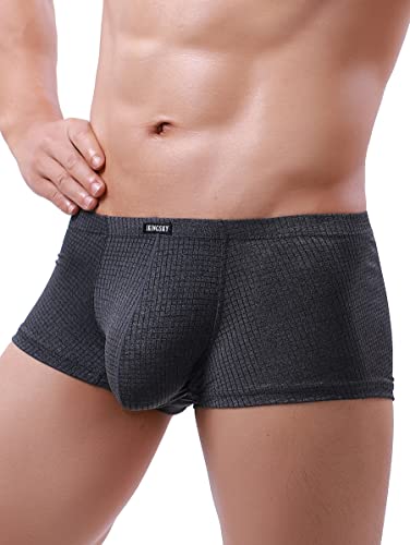 iKingsky Men's Bulge Boxer Briefs U-Hance Pouch Mens Stretch Underwear Sexy Breathable Under Panties2