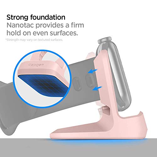 Image of Spigen Night Stand Dock Designed for All Apple Watch Series - Pink Sand