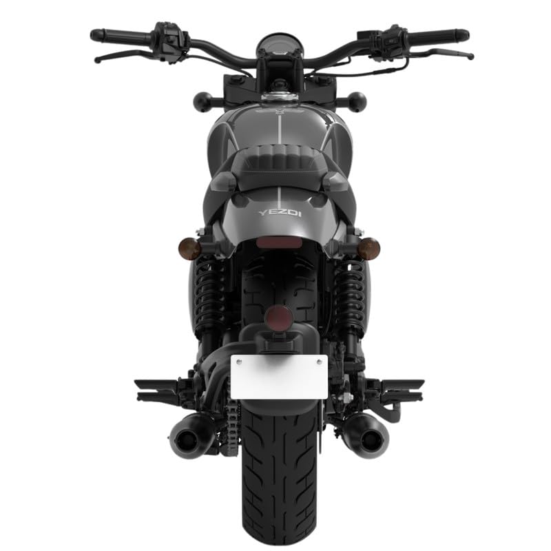 Image of YEZDI Roadster Disc Bike Smoke Grey Alloy Wheels Booking for Ex-Showroom Price