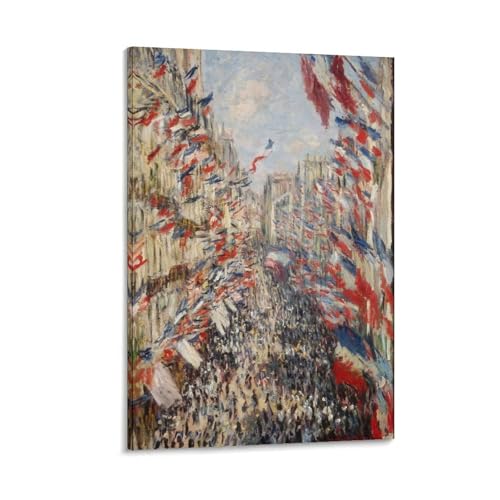 �N���[�h�E���l�u�p���A�����^�M���[���ʂ�v�|�X�^�[ �E�H�[���A�[�g �������� �G�� �x�b�h���[�� ���r���O �ǂ̊G16x24inch(40x60cm)