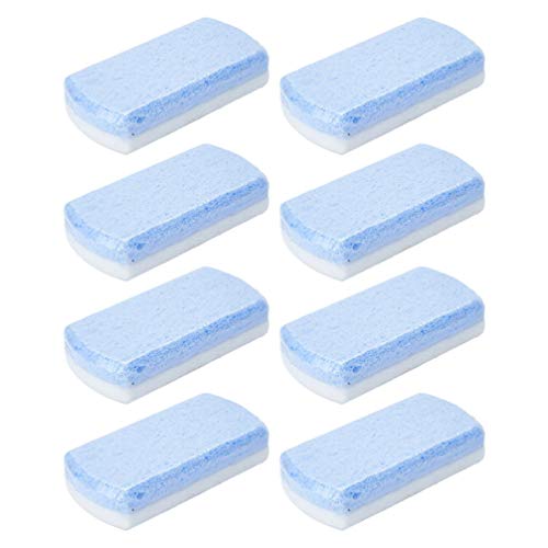 Lurrose Pumice Stone for Feet 8pcs Double Sided Durable Hard Skin Callus Remover Foot scrubber Exfoliation Pedicure Tools