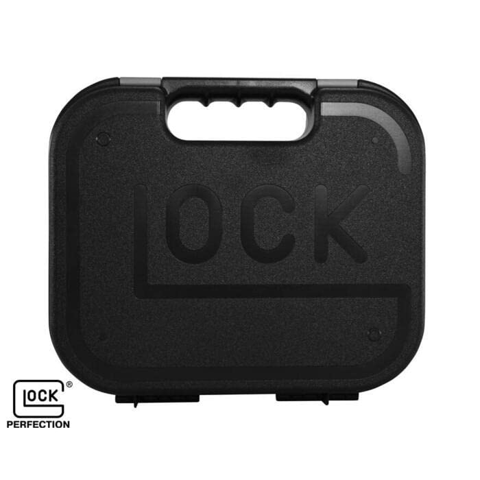 Valigetta per pistola GLOCK custodia per trasporto armi antiurto imbottita nera originale