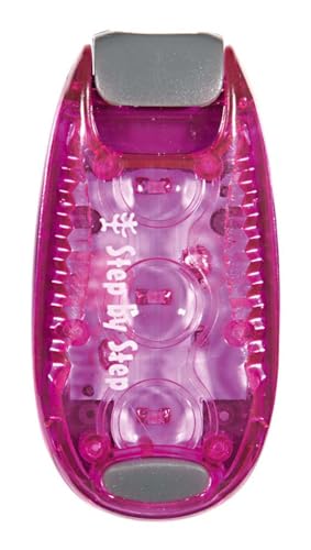 Step by Step LED-Sicherheits-Klemmleuchte pink