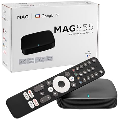 MAG 555 Infomir 4K HDR Cover