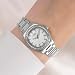 Imagen de Rotary Reloj de pulsera de acero inoxidable con esfera blanca para mujer