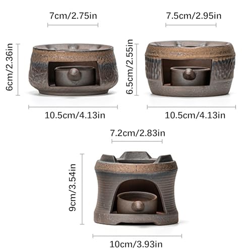 Calentador de té de cerámica para momentos de relax y aromaterapia en casa 4