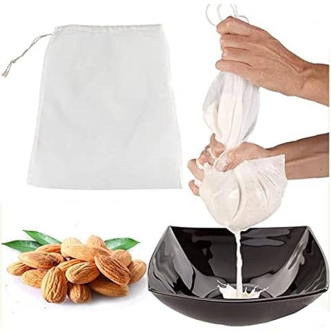 Wifehelper 100-Mesh-Weinfilterbeutel für Lebensmittelqualität Wiederverwendbares Hausbier das Extrafeinen Extraktionssack Herstellt Cover
