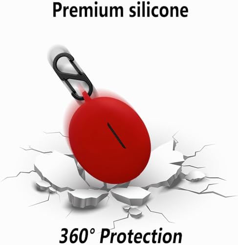 Image of Hamper Silicone Case Cover Compatible for One-Plus Nord Buds 3 | 3 Pro (Red)