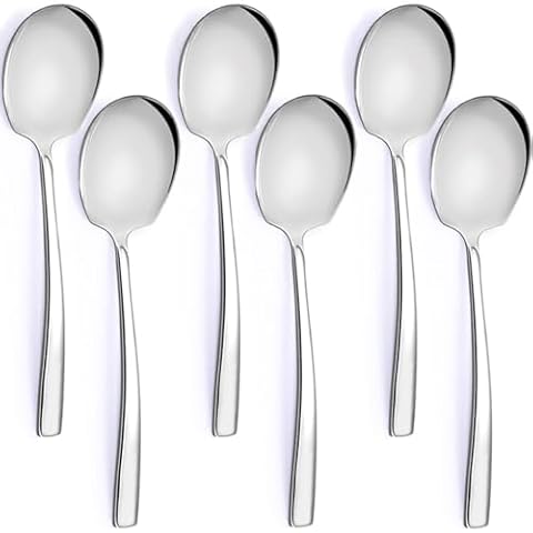 Kannei tec Stainless Steel Serving Spoons Set Cover