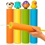 Water Blaster | Water Squirter for Kids, Pool Guns for Kids, Squirt Gun 8 Pack 4 Pack Beach Essentials, Beach Toys Pool Squirt, Summer Games