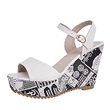 Sandalias para mujer, verano, cómodas, anchas, vintage, blanco, tacón negro, compensado, chanclas de moda, cuñas, zapatillas de piel suave para bebé desnudo, pies para hombre, chanclas para niño, zapatos planos, bodas, alpargatas, niña, zapatillas de piel cerradas, para invierno, gato caliente