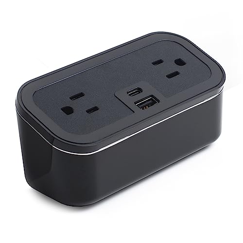 CubieMini - Tabletop Power Strip Charging Station with Outlets and USB Ports